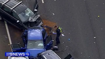 Boy dies days after horror five-car pile up on Melbourne freeway
