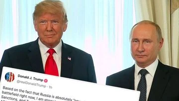 Trump 'strongly considering' sanctions on Russia to force war deal