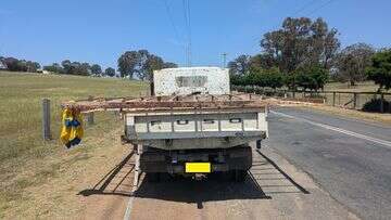 Driver penalised after taking 'wide load' to extremes