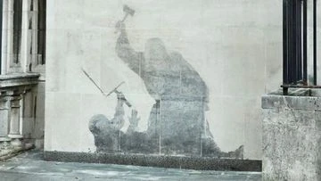 Latest Banksy artwork scrubbed from London landmark