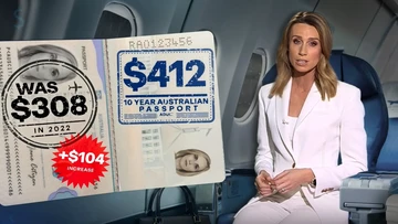 Australian travellers warned over high passport costs