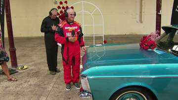 Queensland man 'marries' his Ford Falcon