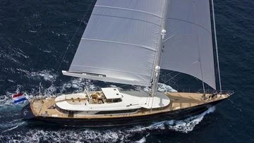 Bayesian superyacht resurfaces for first time, 10 months after sinking
