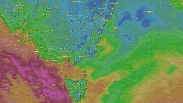 More damaging wind heading to southeastern Australia