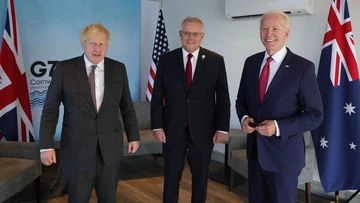 PM meets with Biden for first time at G7
