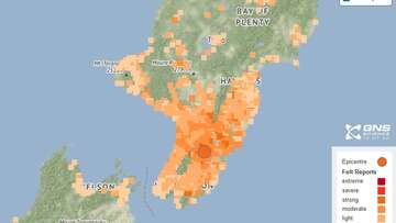 'Long and strong' 5.3 magnitude earthquake rocks New Zealand's North Island