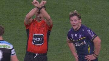 NRL great 'speechless' over Storm star's sin bin