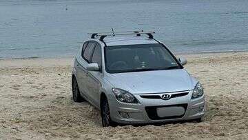 Mystery as car found on Sydney's Balmoral beach