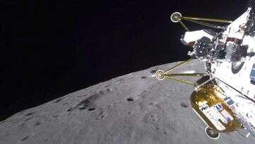 Lunar lander declared dead after landing sideways in a crater on the moon