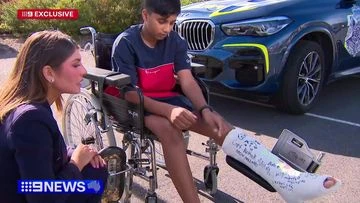 Schoolboy pleads for heartless hit-run driver to come forward