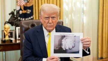 Experts dispute Trump claim tattoos on deported man's fingers show gang membership