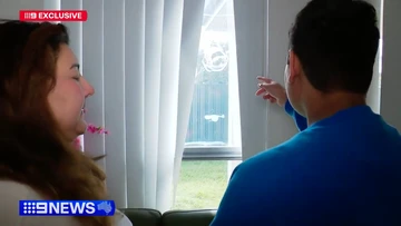 Terrified mum woken by arrow slamming into wall close to son's pillow