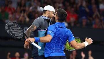 Djokovic and Kyrgios send Aussie crowd wild