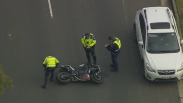 Pedestrian killed in collision with motorcycle in Geelong