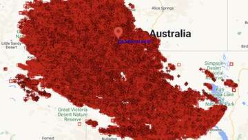 Australia zapped with more than 1.1 million lightning strikes in 24 hours