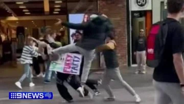 Man in animal costume attacked by trio in Adelaide