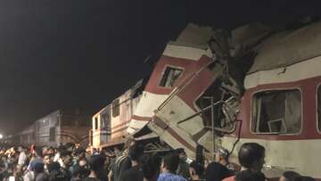 Trains collide in Egypt leaving three dead, including children