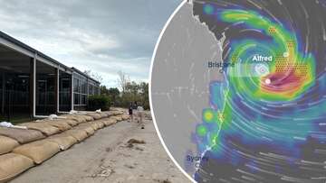 Slowed approach could make Cyclone Alfred more powerful