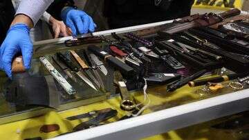 Hundreds of weapons seized in Sydney raids