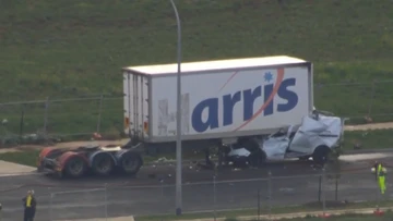 Driver dies after becoming crushed under parked truck in Melbourne