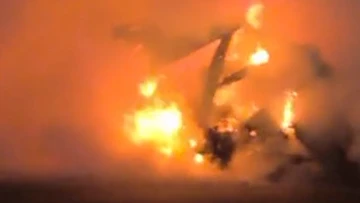 Highway inferno after car torn in half in Sydney crash