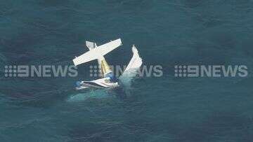 Sea plane plunges into waters off WA