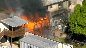 Man charged after alleged arson attack destroys three homes