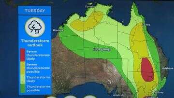 Fresh wild weather warning for multiple states