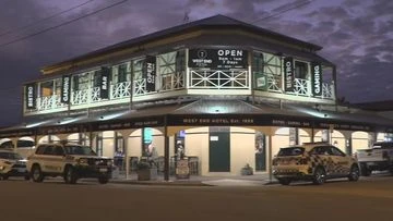 Teenage girl shot by police at busy Townsville pub