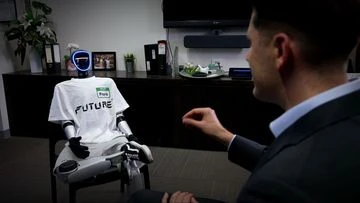 Meet Melbourne's newest robot influencer: Frank from the future