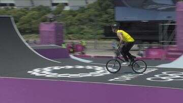 BMX freestyler's quest to win sport's second-ever Olympic gold medal