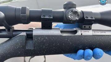 Driver, 39, 'brandished gun at police before fleeing at 200km/h'