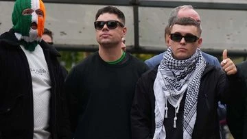 Court throws out terror-related charge against member of Irish rap group