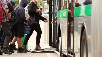 Pedestrian killed by bus while crossing the street in Perth