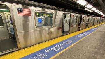 Woman burned to death on New York subway