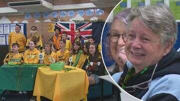 Fox sisters' old teacher 'burst out in tears' after gold medal