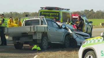 Woman killed, three seriously injured in two-car collision north of Adelaide