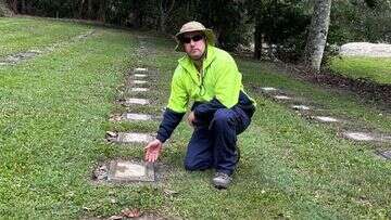 More than 100 copper plaques stolen from Tweed Heads cemetery