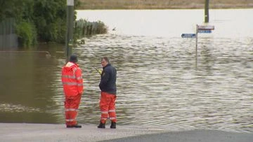 Too late to leave as floodwaters rise in Hunter region