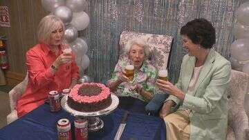 Aussie 109-year-old swears by a beer a day as the secret to a long life