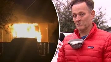 Home of former Big Brother narrator goes up in flames