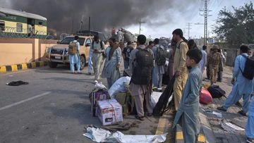More than a dozen killed as bomb explodes near train