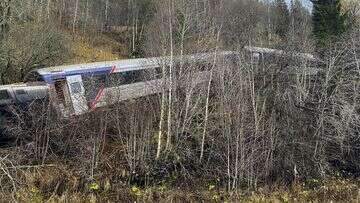 One dead, others injured as train derails in Norway