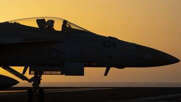 US Navy pilots shot down over Red Sea in apparent 'friendly fire' incident