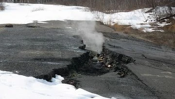 Out-of-control fire under small town expected to burn for centuries