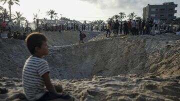 Israeli strike on Gaza tent camp kills at least 19, wounds 60