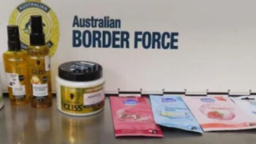 French national arrested after concealing drugs in hair products