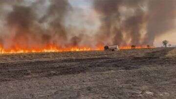 Bushfire danger forces evacuation of hundreds of people from rural town