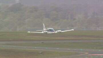 First plane touches down, takes off from Western Sydney Airport