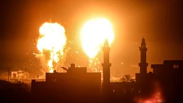 Israel launches first Gaza airstrikes since ceasefire